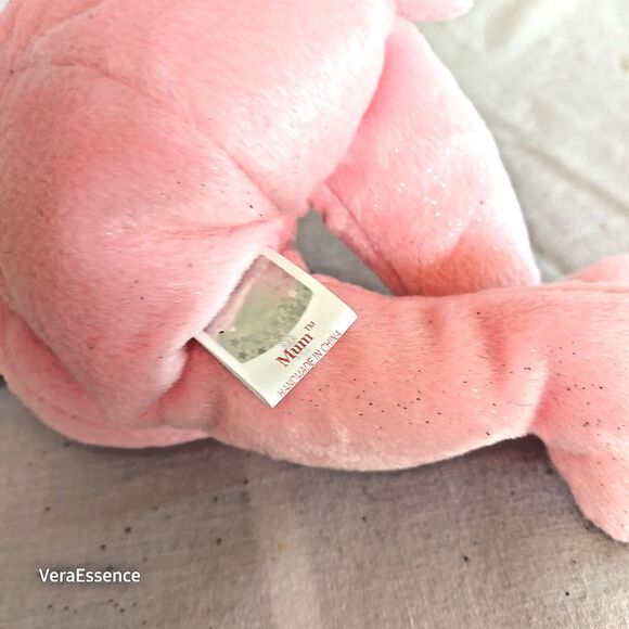 TY Beanie Baby MUM the Bear (8.5 inch) Mother's Day 2001 Pink - Picture 5 of 10